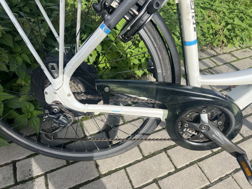 Fajny rower elektryczny GIANT ASPIRO 36V silnik z tyłu, DEORE /A