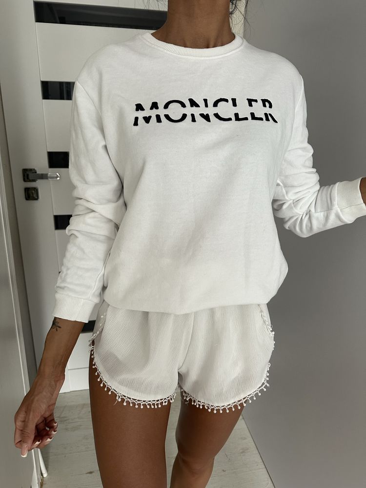 Biała bluza Moncler S