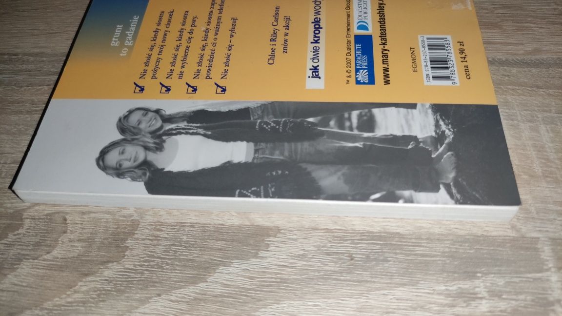 Książka młodzieżowa** Jak dwie krople wody grunt to gadanie Olsen