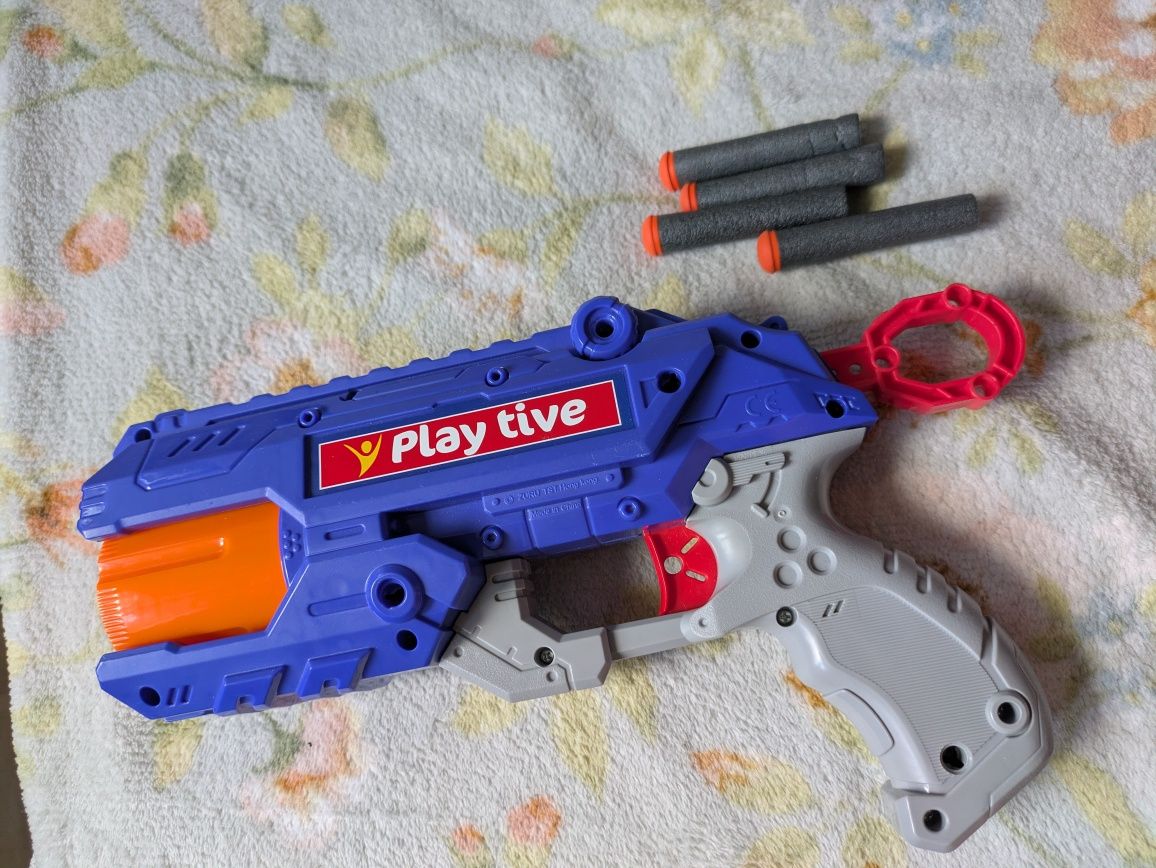 Pistolet na strzałki jak Nerf