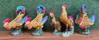 Loiça Tradicional Caldas da Rainha, galos, galinhas galináceos