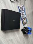 ps4 pro 1Tb + trzy gry