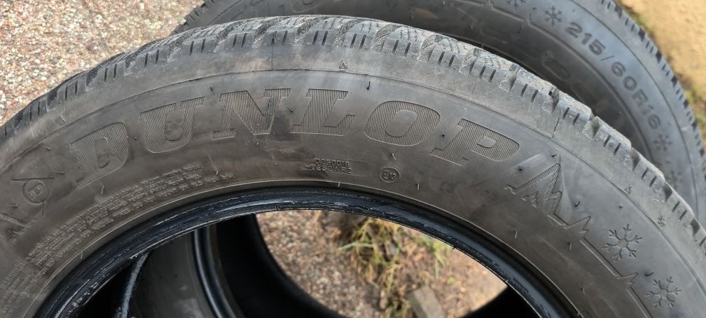 2x R16 215/60 Dunlop Opony Zimowe