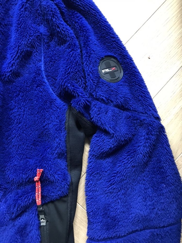 Rlx Ralph Lauren kurtka, bluza POLAR Tech. + long t-shirt