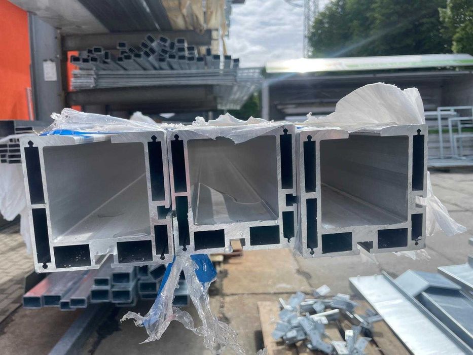 Aluminiowa szyna bramowa 6mb 7mb 8mb brama aluminium do bram