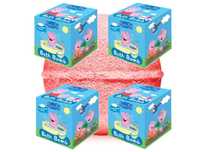 4x Malinowa kula musująca do kąąpieli Świnka Peppa 185g,