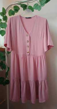 różowa letnia sukienka Carry XS 34 S 36