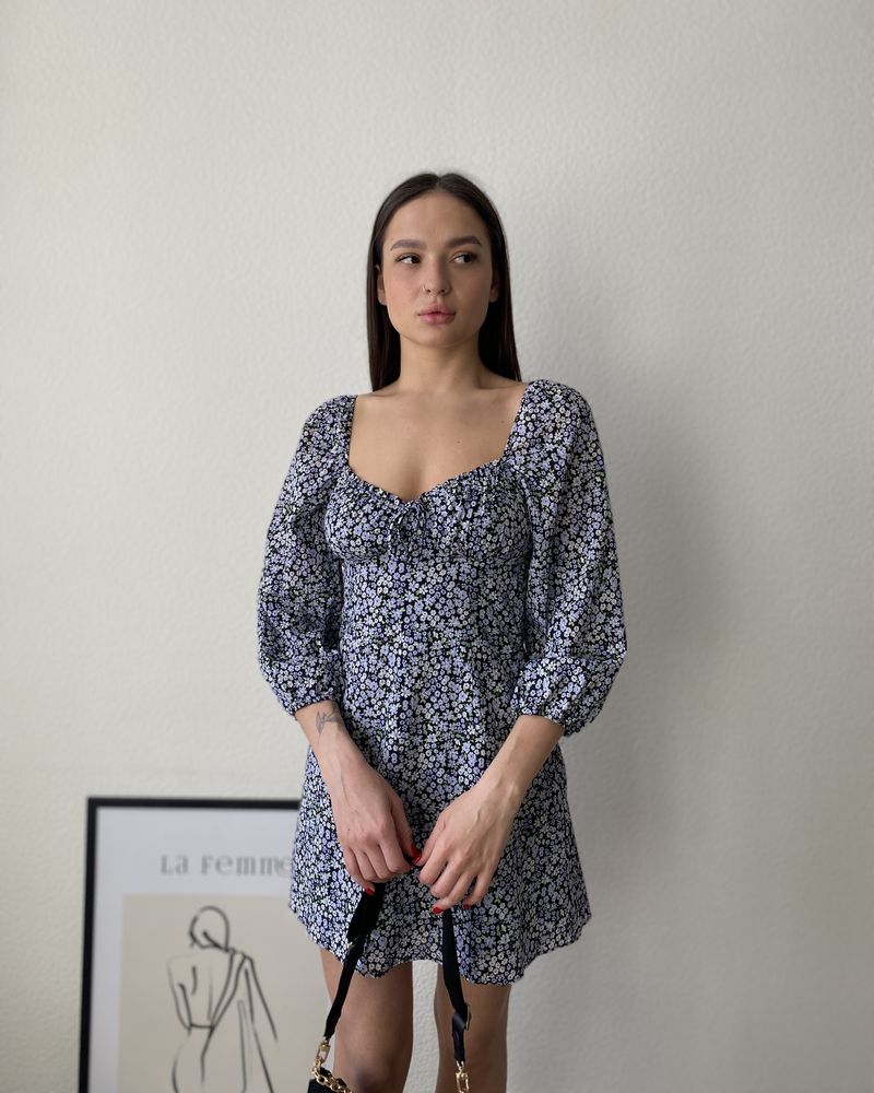 Сукня сарафан в квітковий принт h&m / платье сарафан в цветочный принт