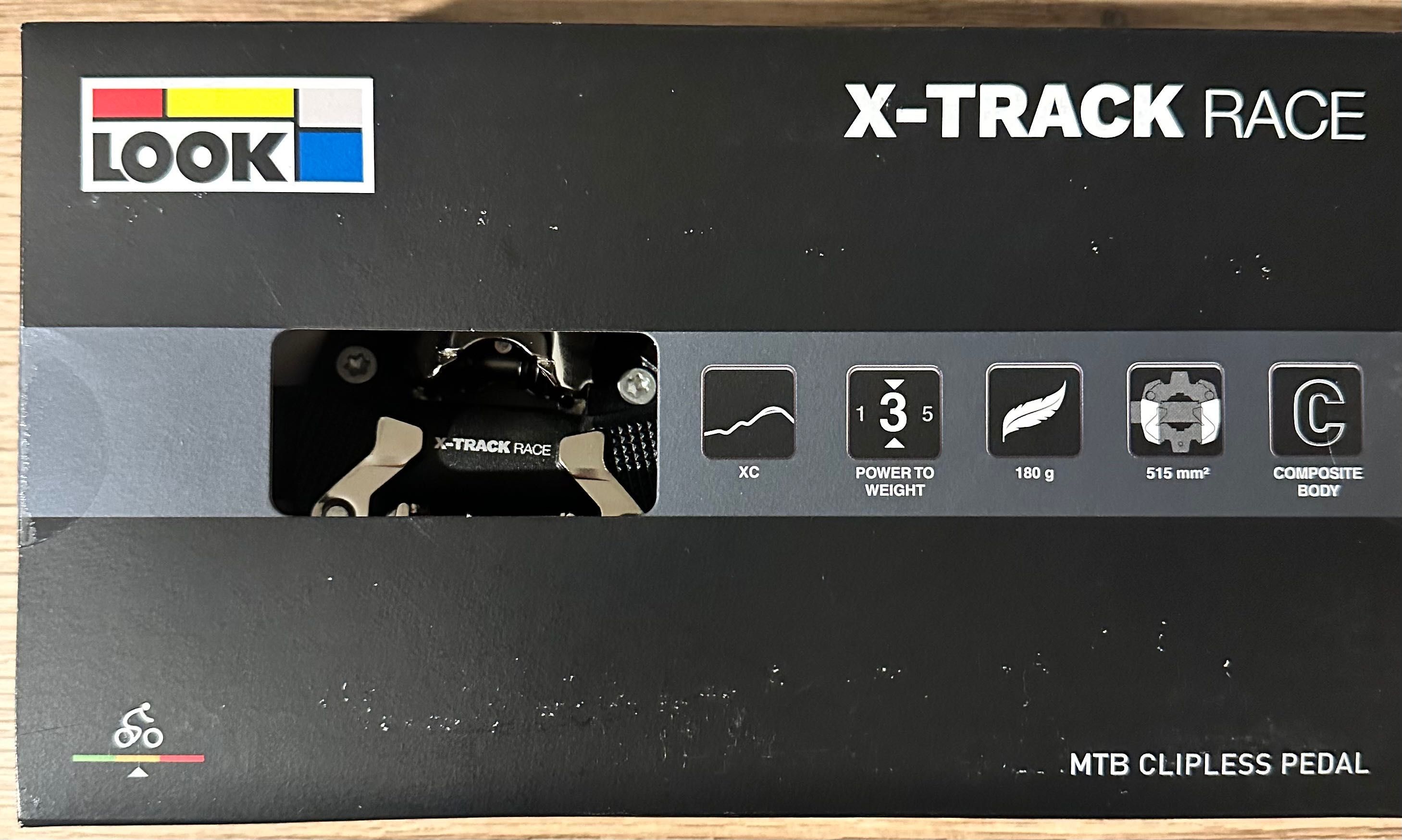 Pedały Look X-Track Race gravel, mtb, przełaj, xc, cx - Nowe FVAT23%