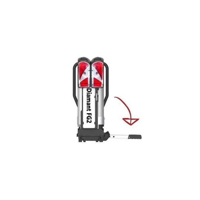 Bagażnik rowerowy Platforma rowerowa hak 2 Rower PROUSER Diamant FG2