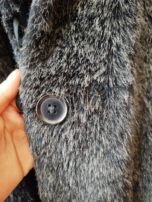 Naturalne futro z nutrii vintage