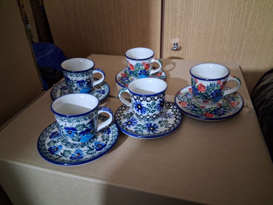 5 filizanek do espresso