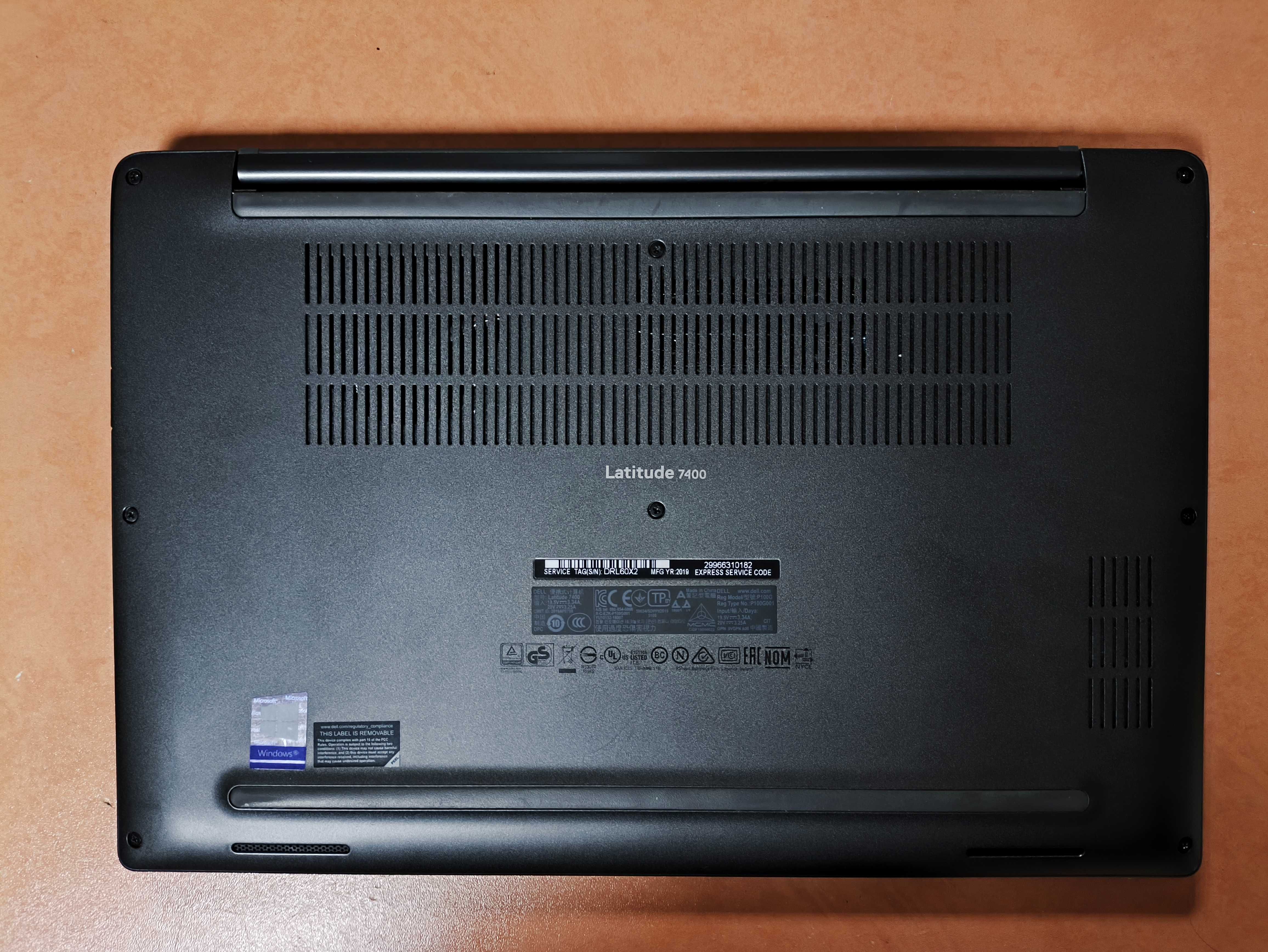 Компактный производительный Dell Latitude 7400 8/128Gb i7-8665U