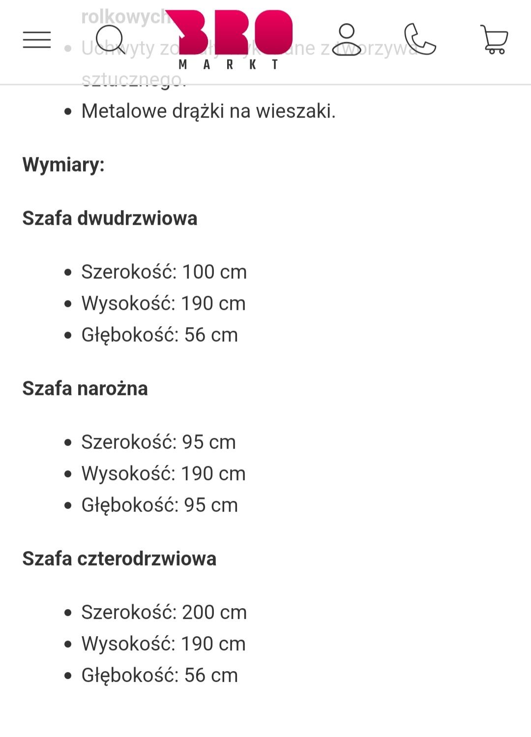 Segment meble meblościanka szafy do sypialni salonu
