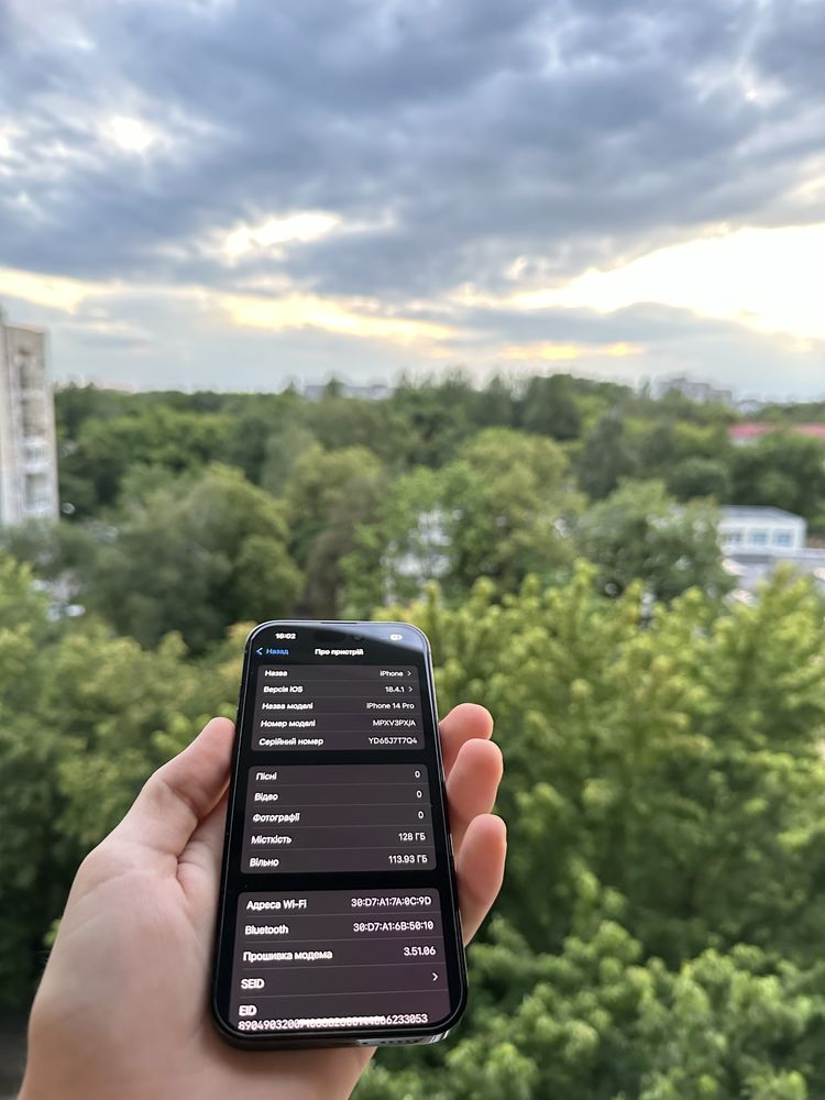 Iphone 14 PRO 128GB Neverlock 94% global/esim