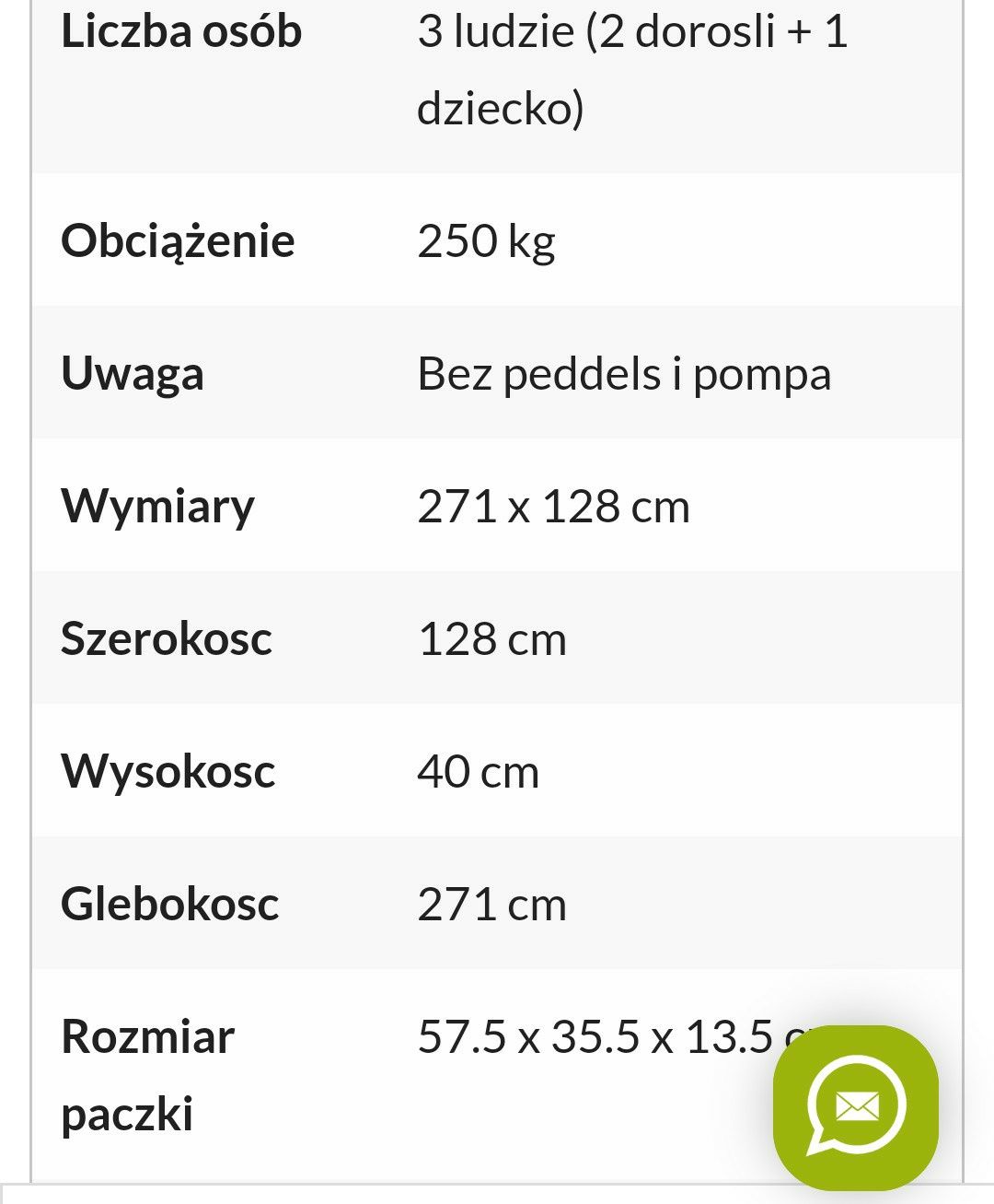 Nowy ponton sevylor caravelle k85