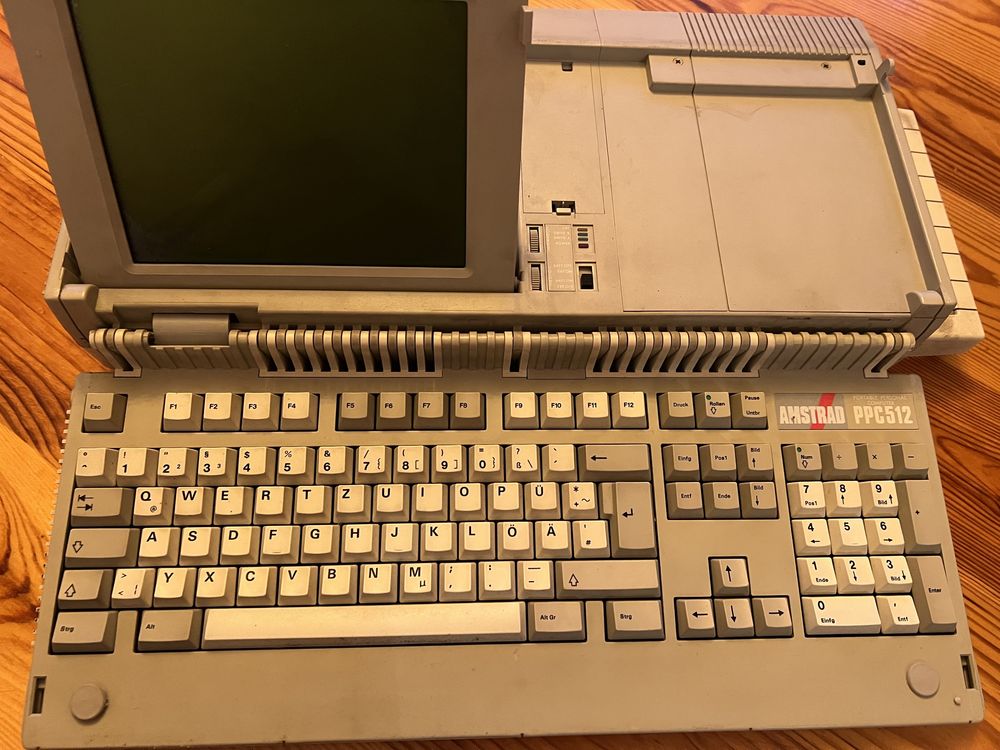 Komputer AMSTRAD PPC512 stary antyk zabytek