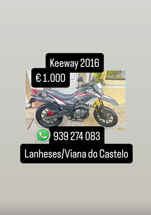 Keeway Tx 125 € 1.000 em bom estado