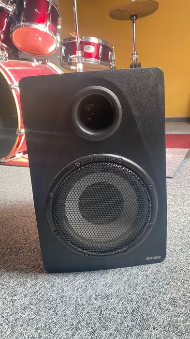 Subwoofer M-Audio BX, głośnik niskotonowy.