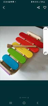 Plan toys drewniane cymbałki ksylofon