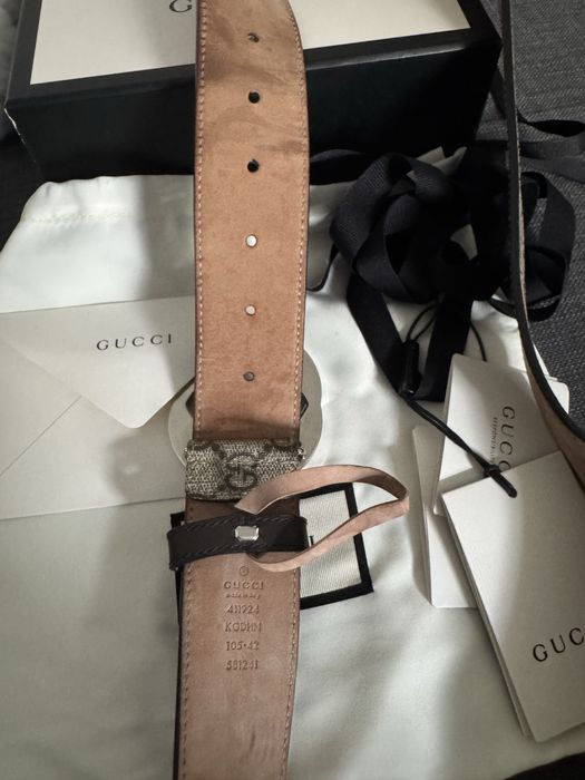 Pasek Gucci Supreme 105cm