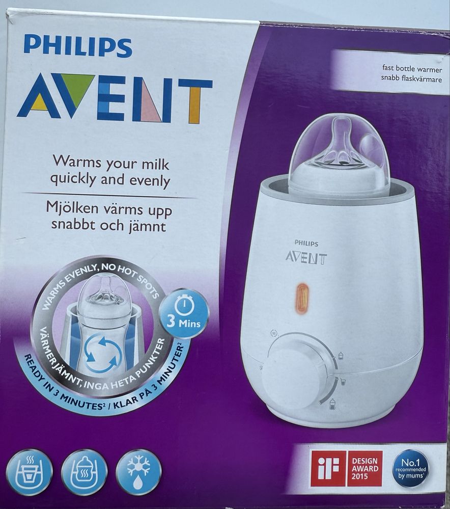 Aquecedor biberões Philips AVENT
