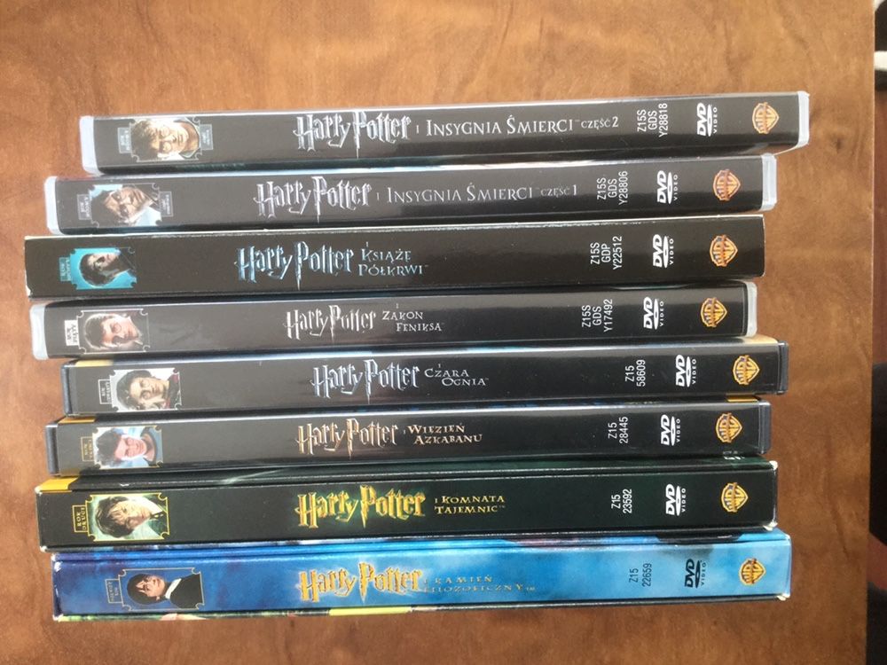Harry Potter dvd komplet