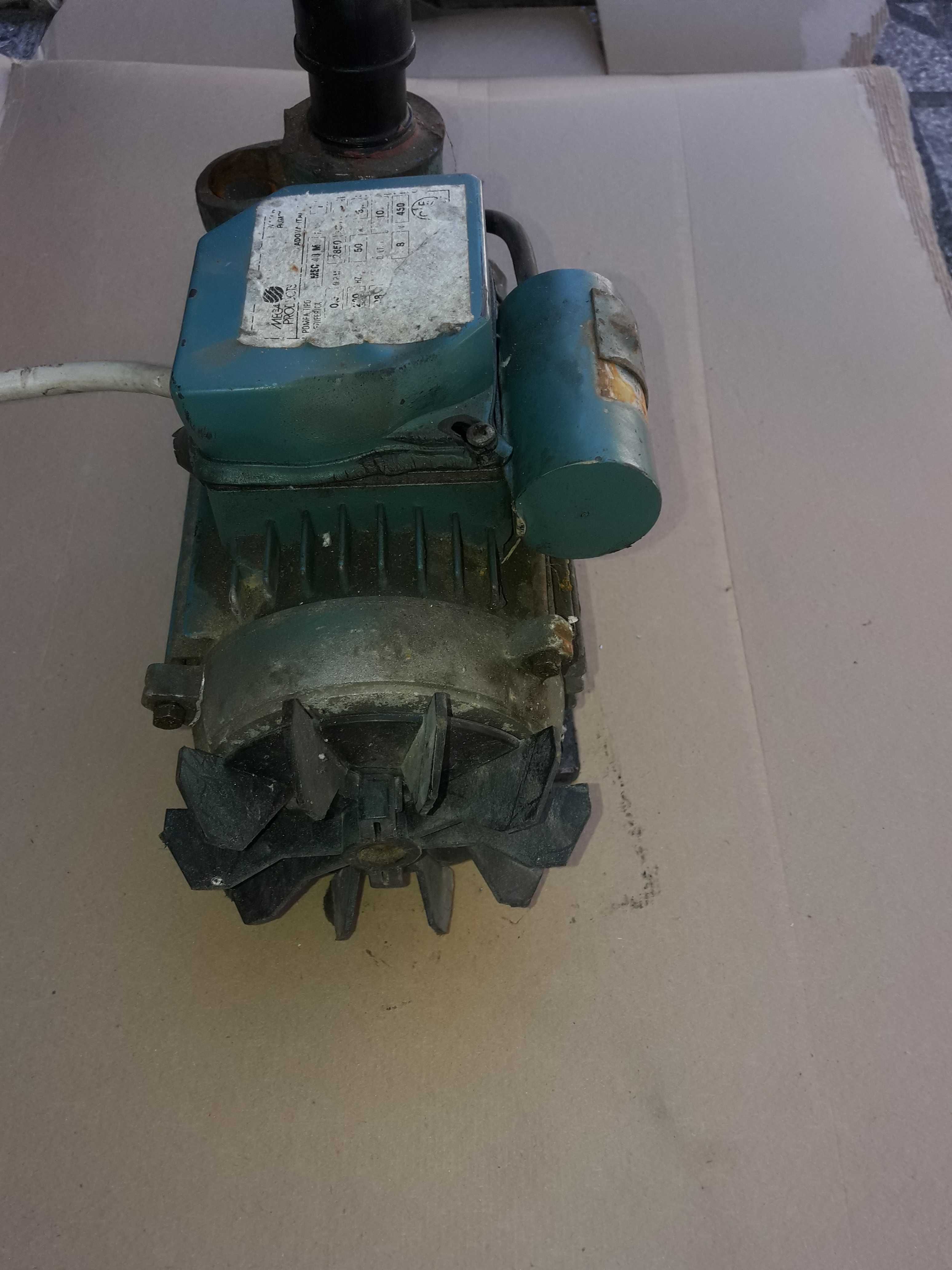 motor bomba de tirar agua