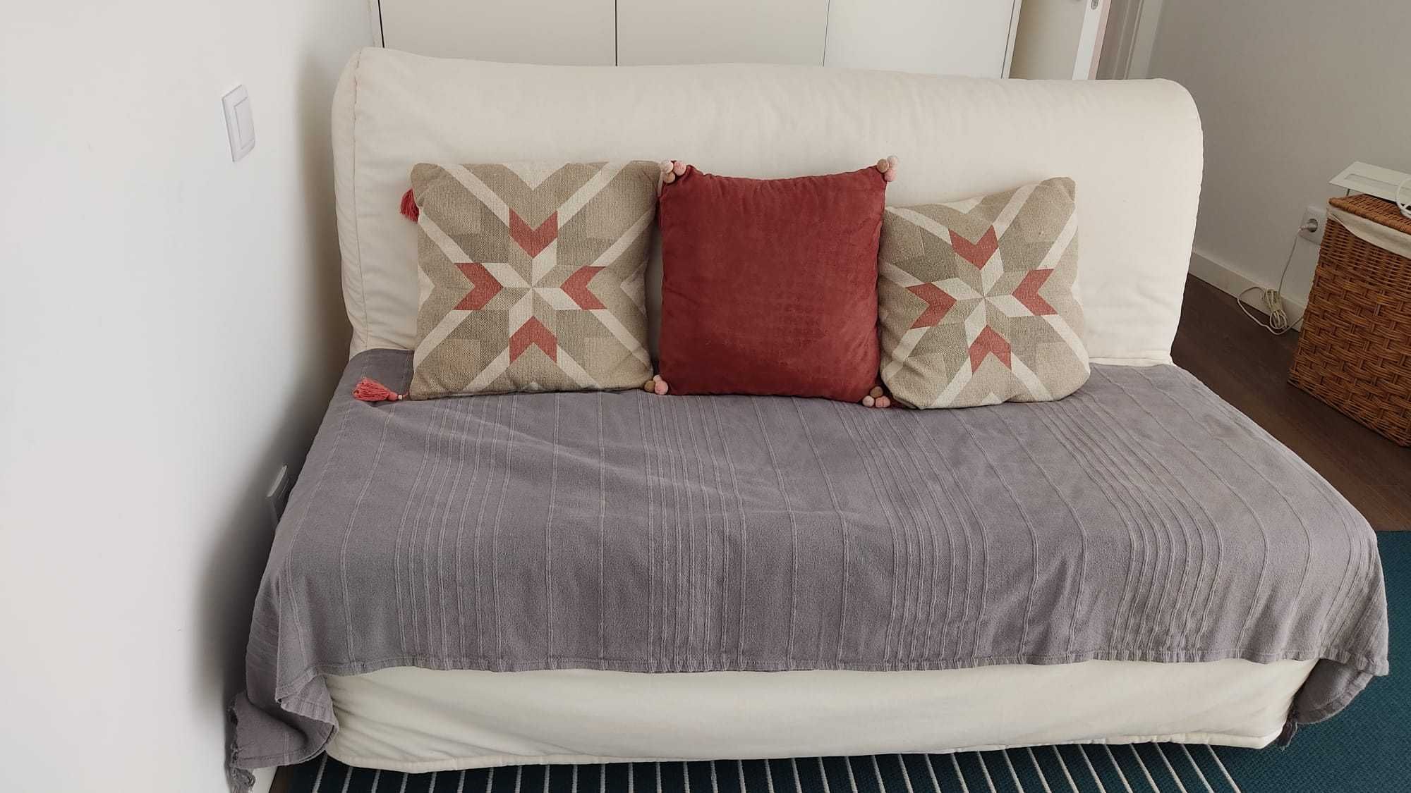 Sofá-cama 1.80 m comprimento, 1.40 m largura