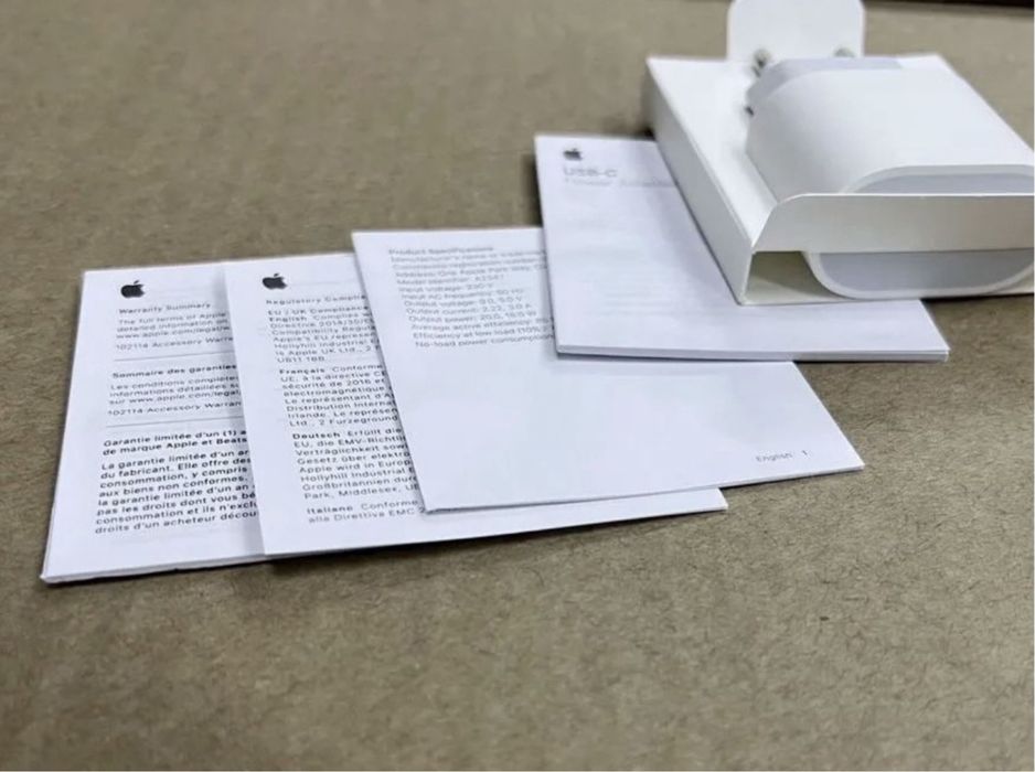 Блок 20W Apple original зарядка для iphone ipad новая швидка переходни