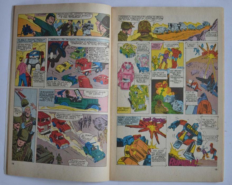 TransFormers - Tm-Semic Komiksy  Różne numery Całość lub na sztuki