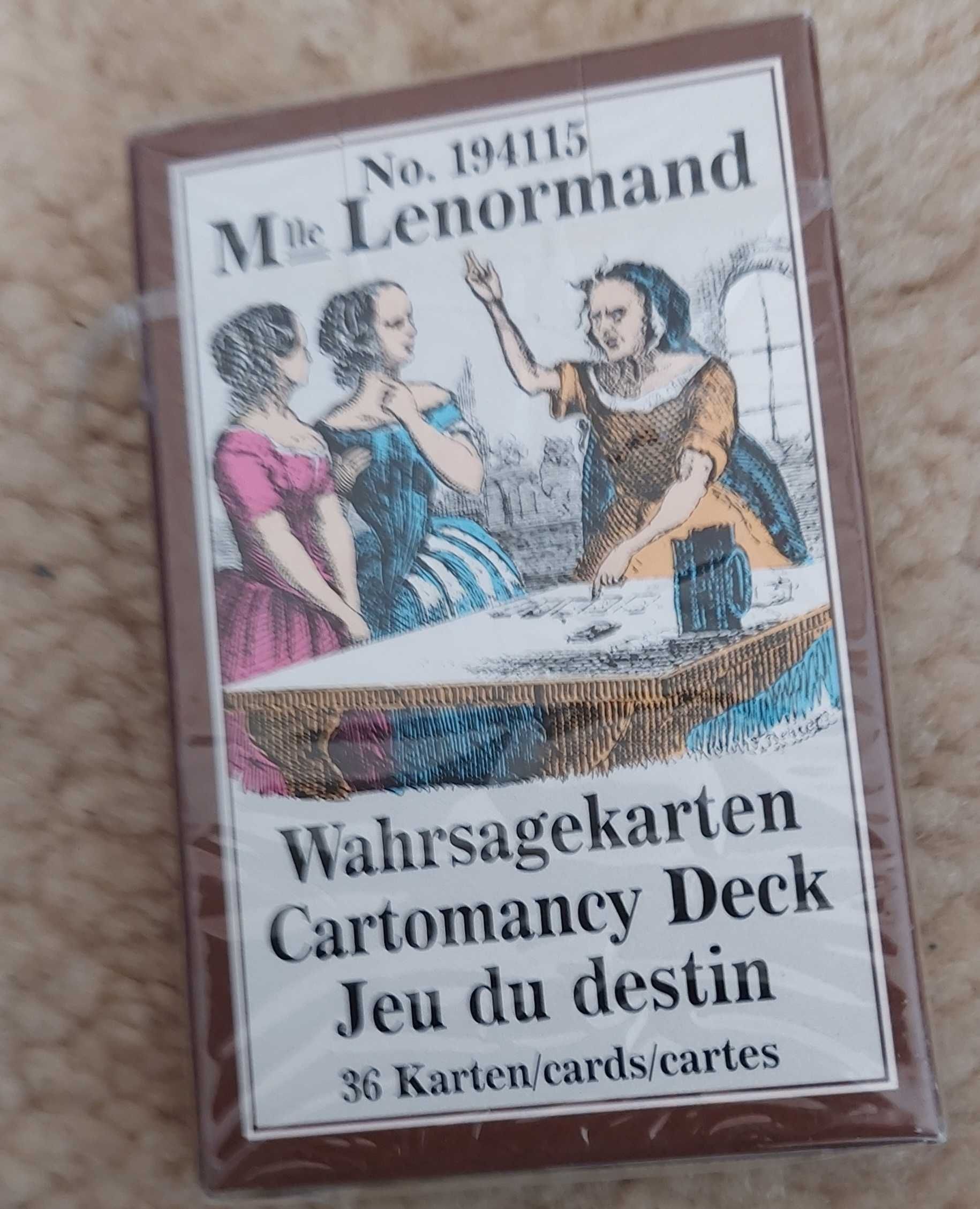 Podręcznik kart Lenormand plus karty