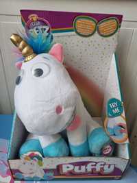 Interaktywna zabawka pluszakjednorożec unicorn Puffy nowy