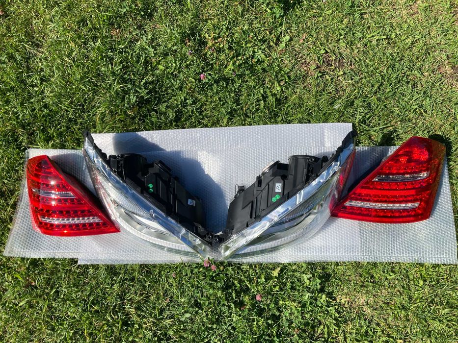 Фары(Bi-Xenon LCI)Стопы(LED LCI)апгрейд Mercedes-B S-ClassW221 05-09г.