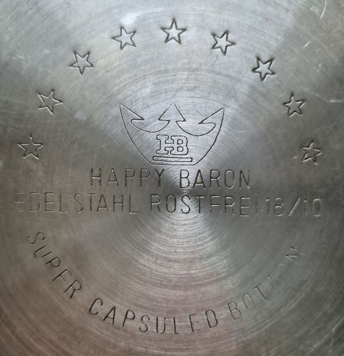 Patelnia ze stali szlachetnej z przykrywką 26 cm