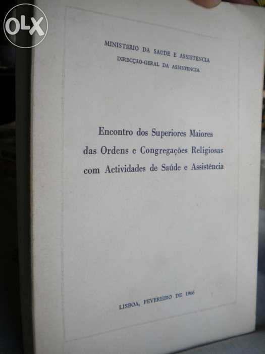 Livro antigo de 1966 "Ordens e Congregações Religiosas"