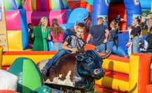 Byk RODEO, Dmuchańce, Symulator przeciążeń , Wata cukrowa, Popcorn, Au
