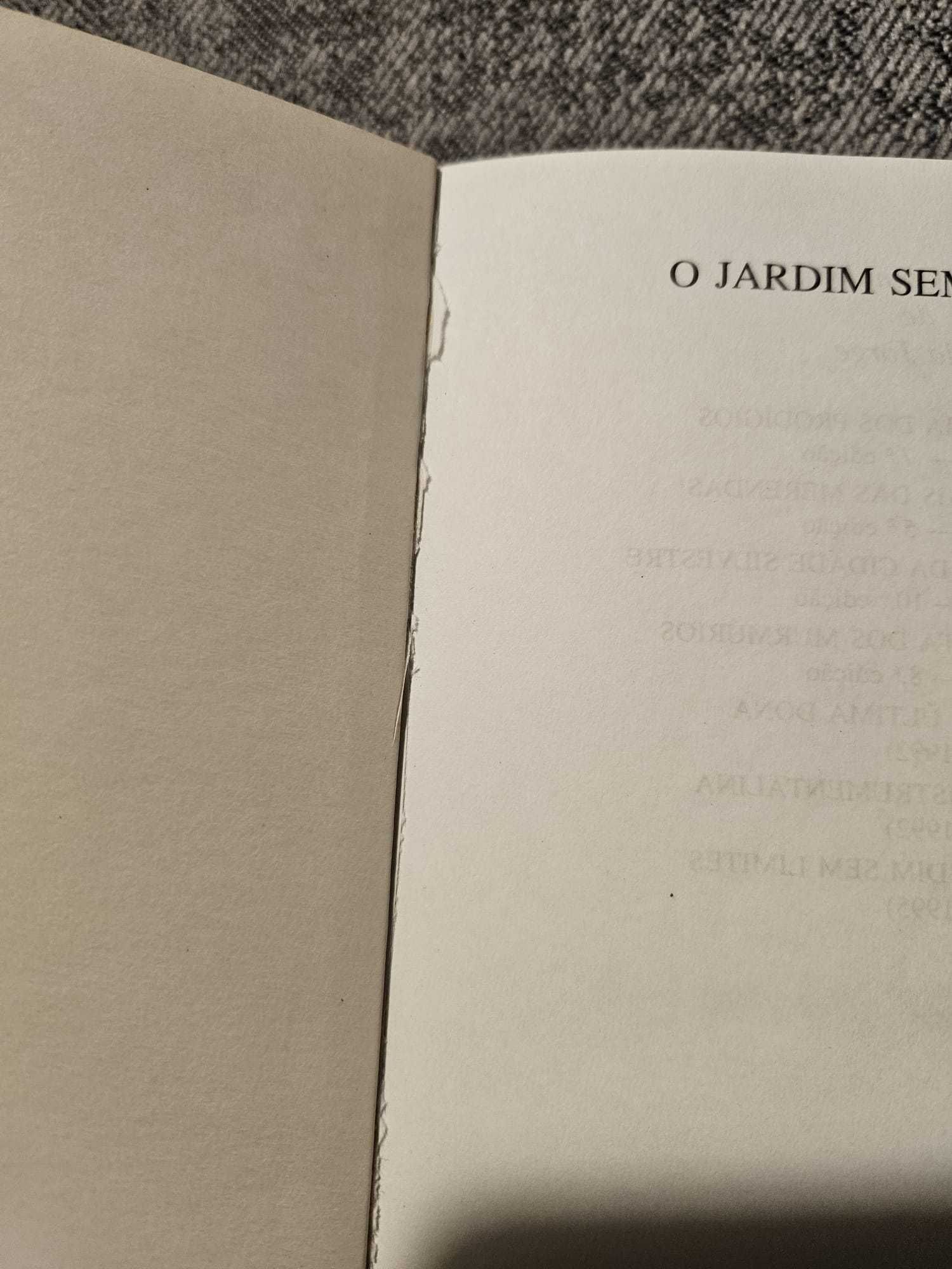 “O Jardim Sem Limites”, Lídia Jorge, livro em bom estado