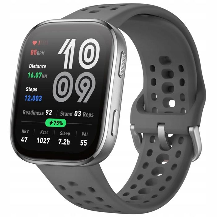 outlet smartwatch amazfit bip 6 charcoal bluetooth 340 mah