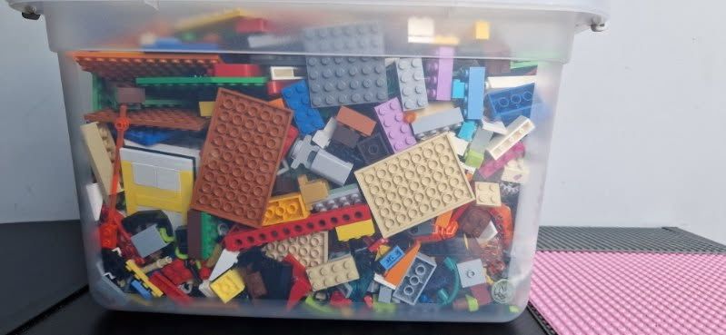 Klocki lego, duzy zestaw na Mikołajki