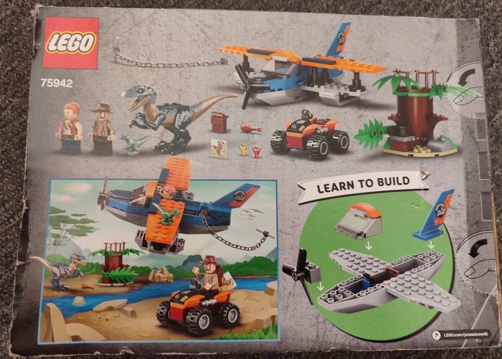 LEGO 75942 Jurassic World Велоцираптор
