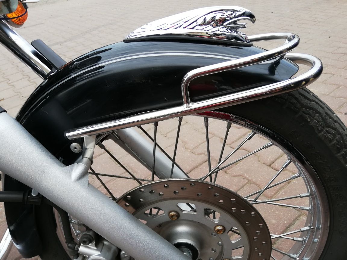 Reling błotnika Yamaha xvs Drag Star 125+ Orzełek na błotnik