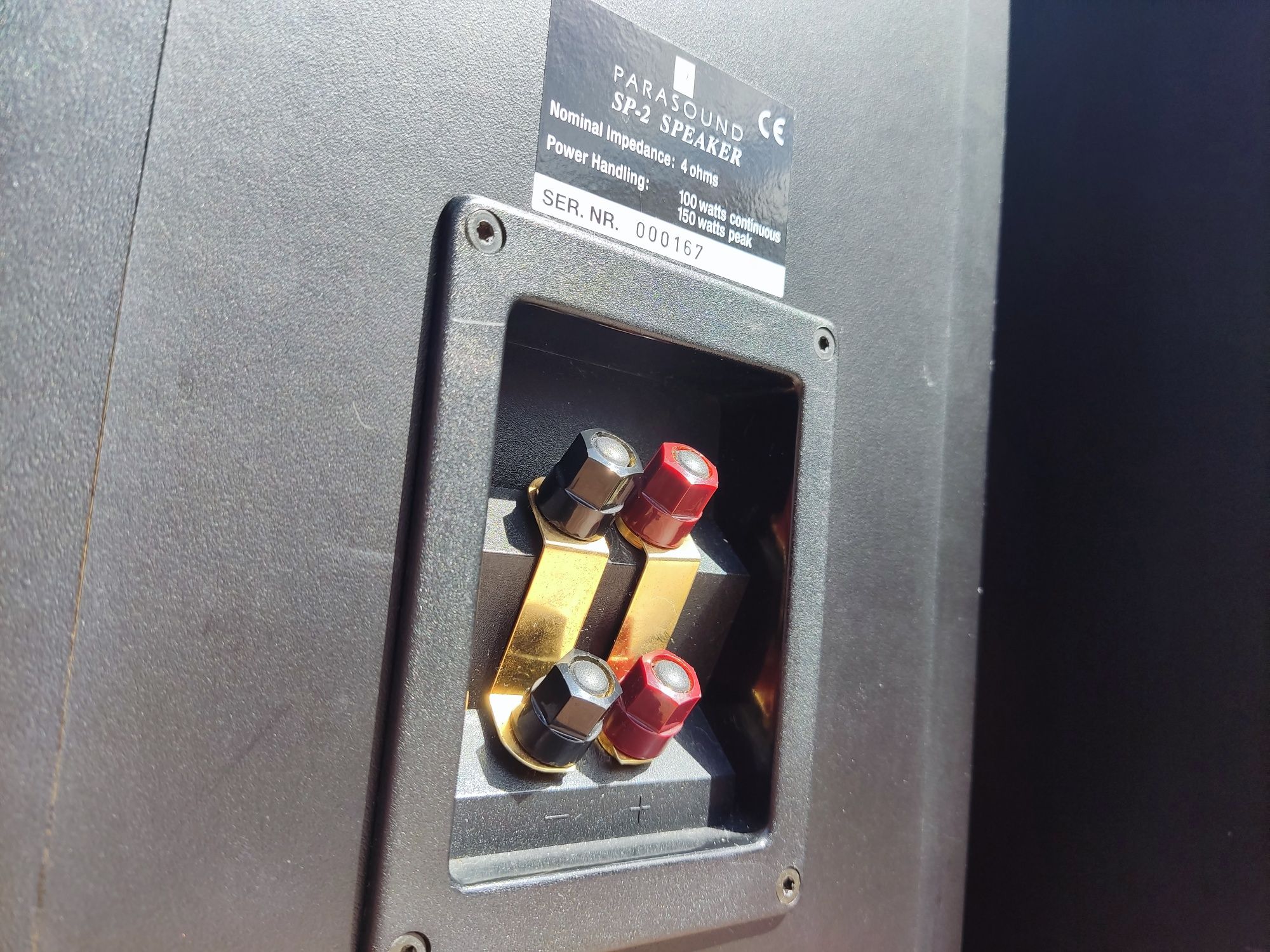 PARASOUND SP-2 Amerykański HI END unikatowe kolumny głośnikowe