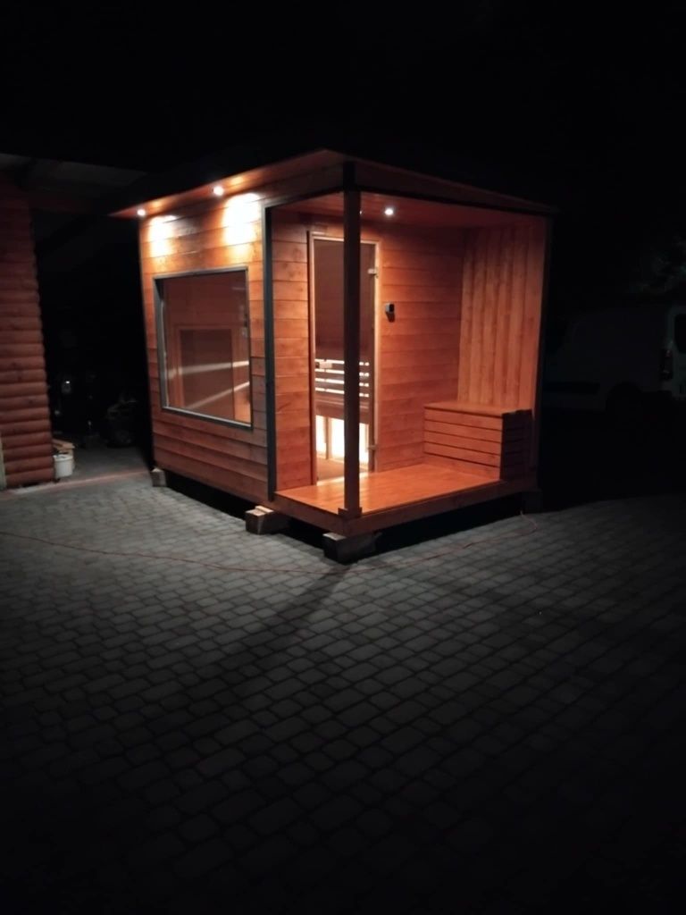 Sauna ogrodowa fińska