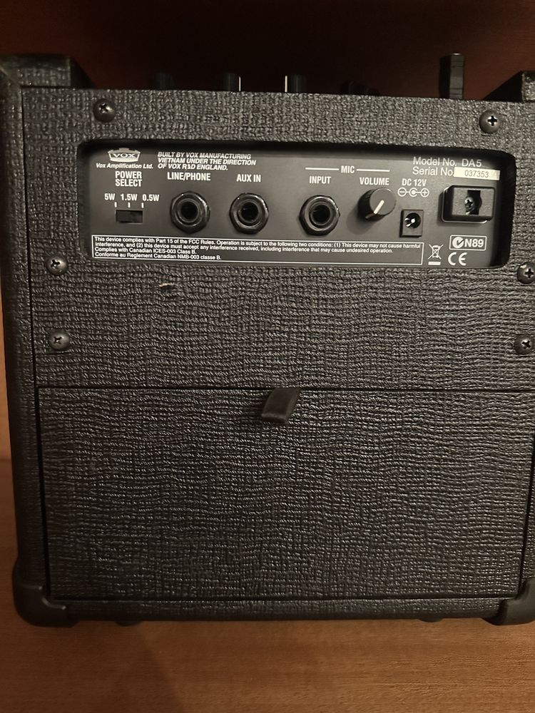 Amplificador VOX DA5