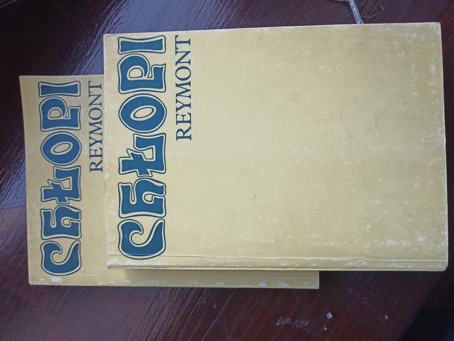 Reymont Chłopi tom 1 i 2 lektury szkolne wyd. 1982 stan idealny