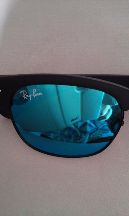 Óculos de sol Ray.Ban júnior espelhados originais