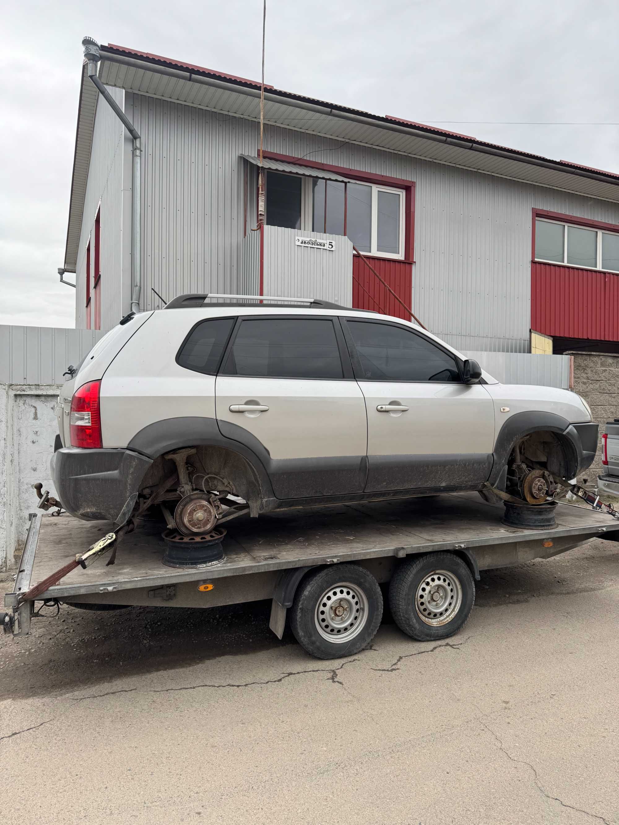 розборка запчастини шрот HYUNDAI Tucson 2.0 D4EA FWD 04-10рр таксон 07