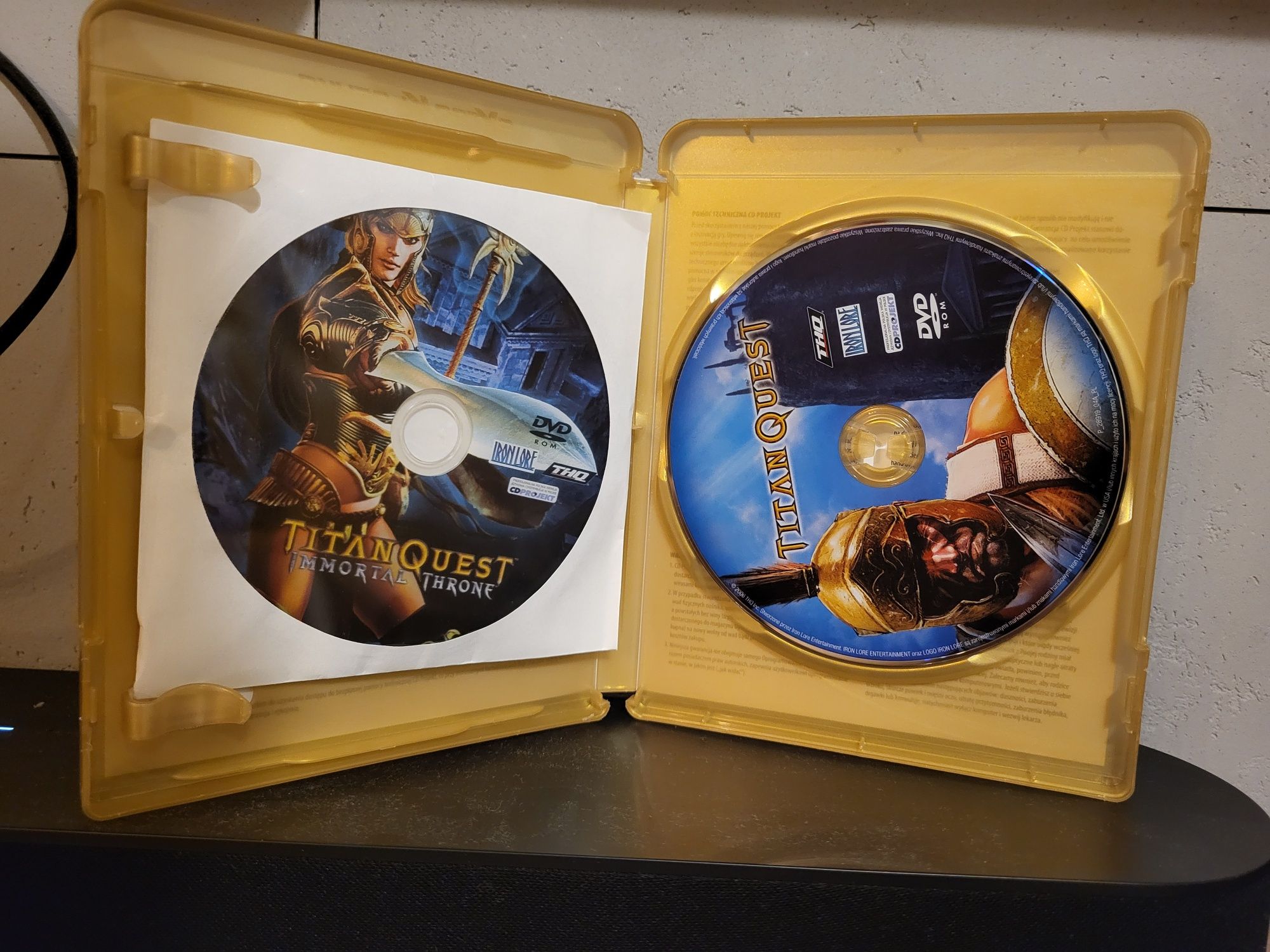 Gra PC Titan Quest i Titan Quest Immortal Throne, Złota edycja