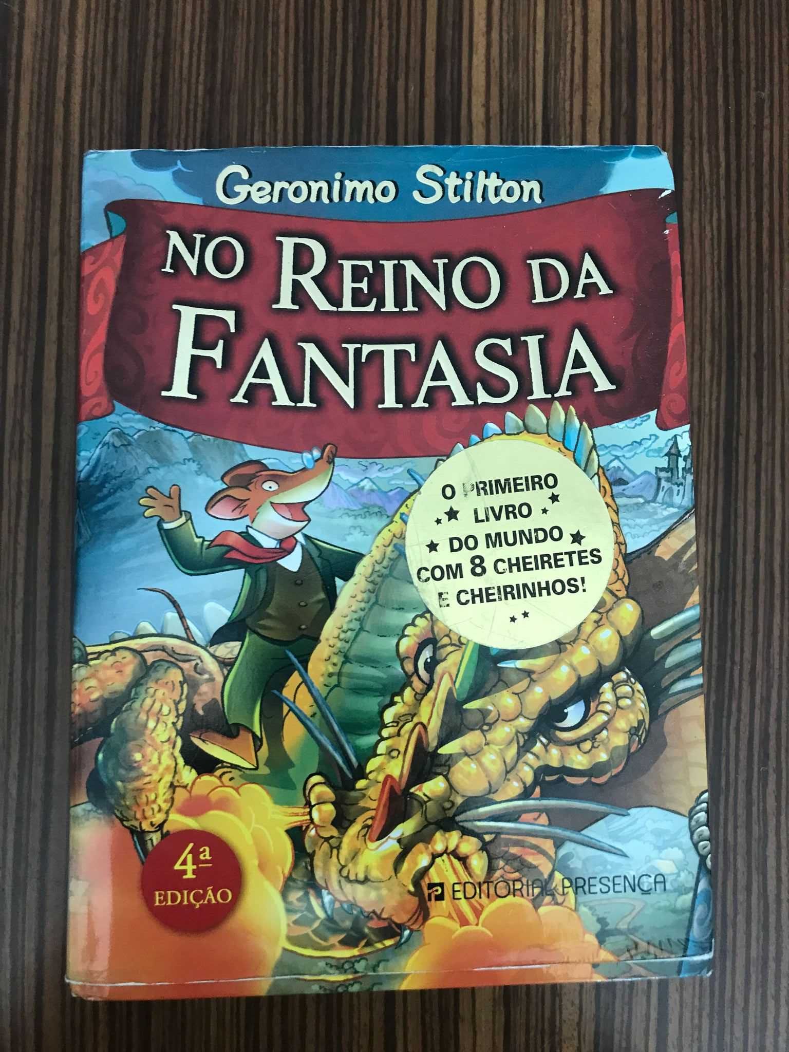 Livros Geronimo e Tea Stilton